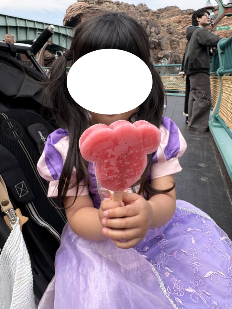 3歳ディズニーの持ち物